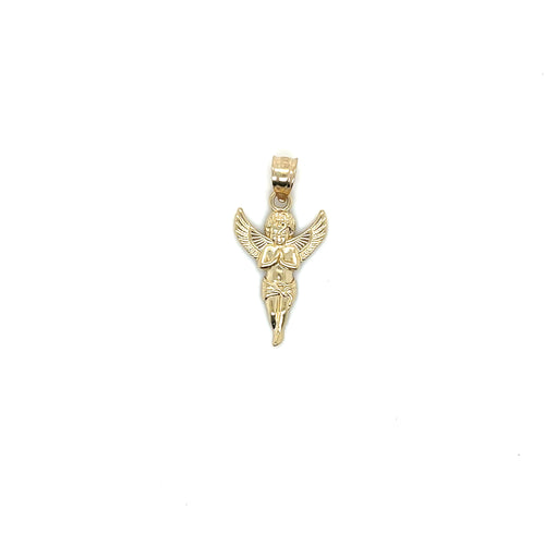 14K Gold Angel Pendant