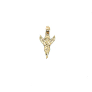 14K Gold Angel Pendant