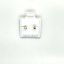 Load image into Gallery viewer, 14k Gold 3D Ball Studs