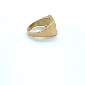 14k Gold Square Ring