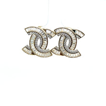 Load image into Gallery viewer, 10k Gold CC Earrings