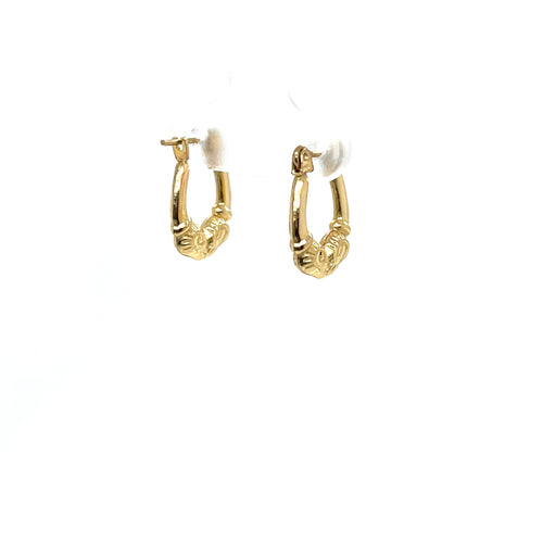 10k Gold Wings Huggies