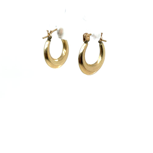 10k Gold Huggies