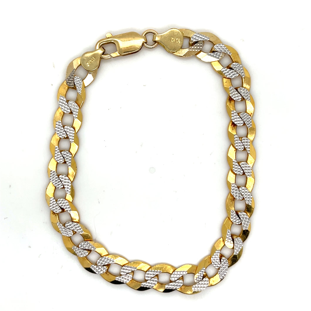 10K Gold Cuban Link Bracelet