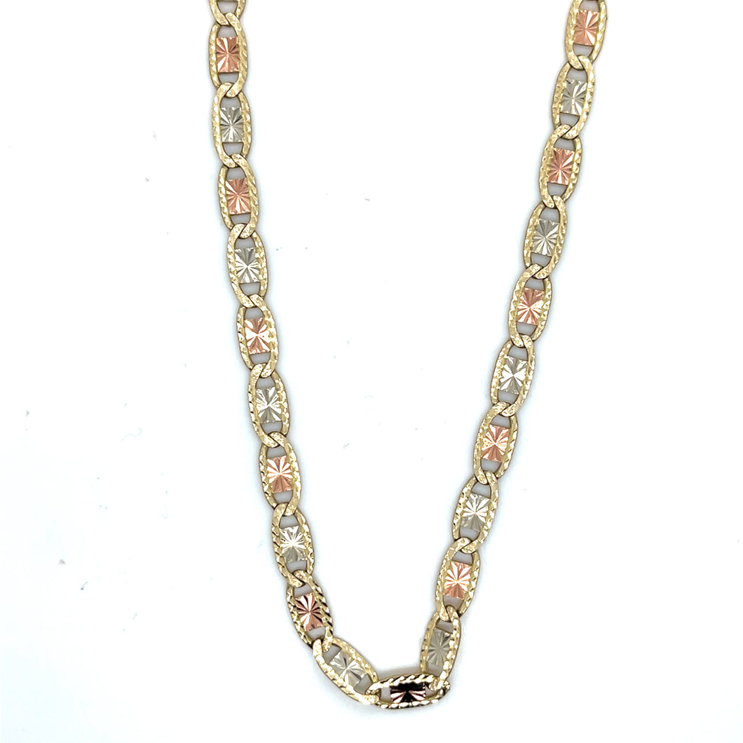 10k Gold Valentino Link Chain