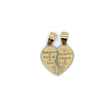 Load image into Gallery viewer, 10k Gold Breakable Heart Pendant