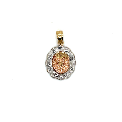 10k Gold Baptism Pendant Pendant
