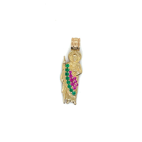 10k Gold Saint Jude Pendant
