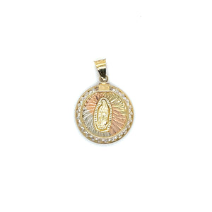 10k Gold Our Lady of Guadalupe Pendant