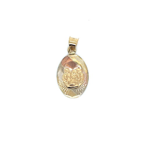 10k Gold Baptism Pendant