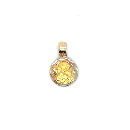 10k Gold Angel Pendant