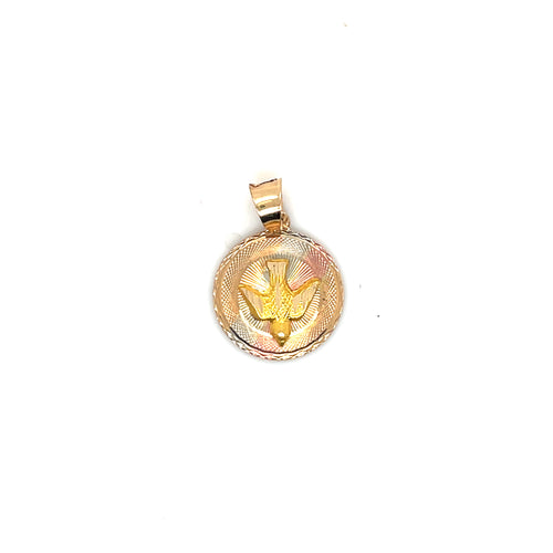10K Gold Dove Pendant