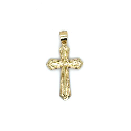 10k Gold Cross Pendant