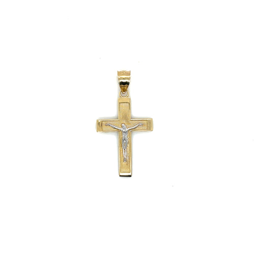 10k Gold Crucifix Pendant