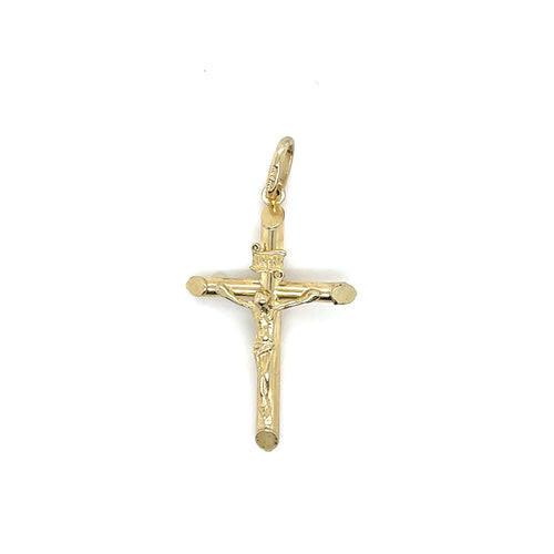 10k Gold Crucifix Pendant