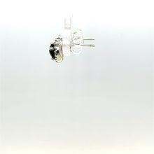 Load image into Gallery viewer, Aretes Corazon Cz Negro