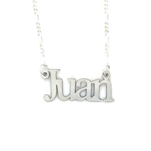 Load image into Gallery viewer, Sterling Silver Personalized Name Necklace