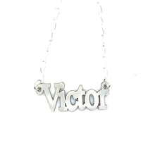 Load image into Gallery viewer, Sterling Silver Personalized Name Necklace