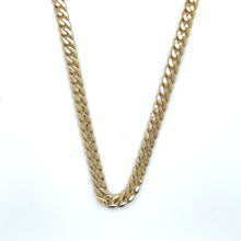 Load image into Gallery viewer, 14k Gold Cuban Pave Chain