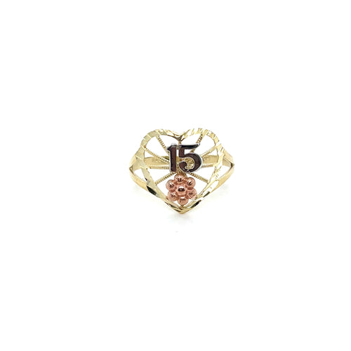 10k Gold Heart 