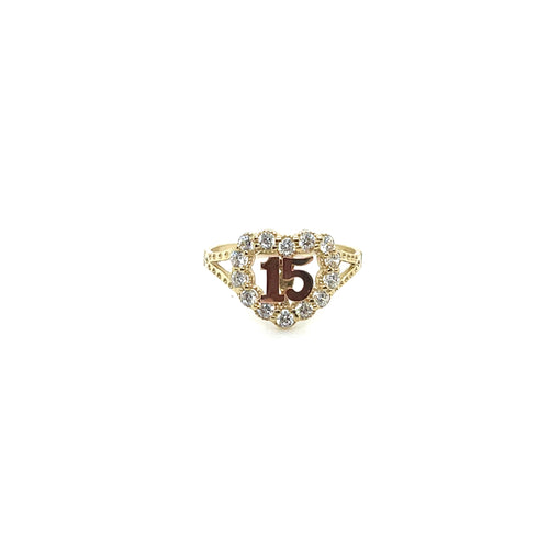 10k Gold Heart 