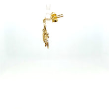 Load image into Gallery viewer, 14k Gold Dream Catcher Studs
