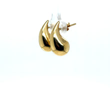 Load image into Gallery viewer, 14k Gold Drop Stud Earrings .