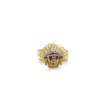 Load image into Gallery viewer, 14k Gold Indian Ring .