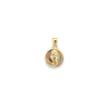 Load image into Gallery viewer, 14K Gold Our Lady of Guadalupe , Saint Jude Double Sided Pendant .