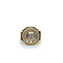 Load image into Gallery viewer, 10k Gold Round Thick Mens Ring .