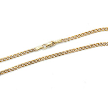 Load image into Gallery viewer, 10k Gold Cuban Link Diamond Cut Chain .