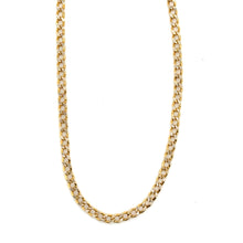 Load image into Gallery viewer, 10k Gold Cuban Link Diamond Cut Chain .