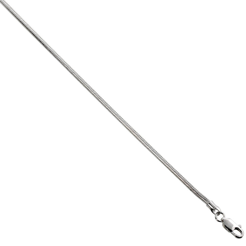 Sterling Silver 2mm Snake Chain / Bracelet