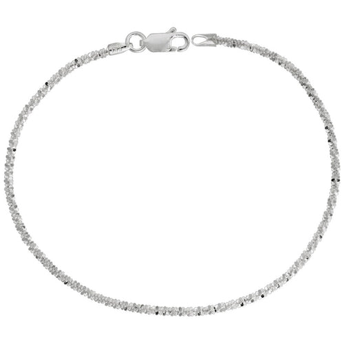 Sterling Silver 22' Sparkle Chain Necklaces