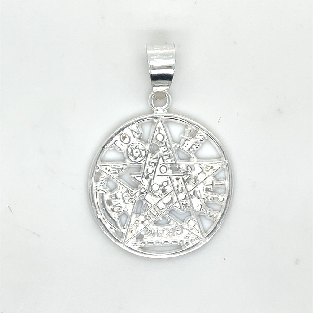 Sterling Silver Tetragrammaton Pendant