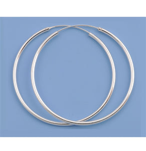 .925 Sterling Silver Hoops