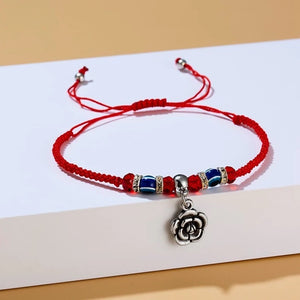 12 piezas de pulseras de mano, corazon, elefante, herradura, tortuga, buho y rosa. Surtido mixto.